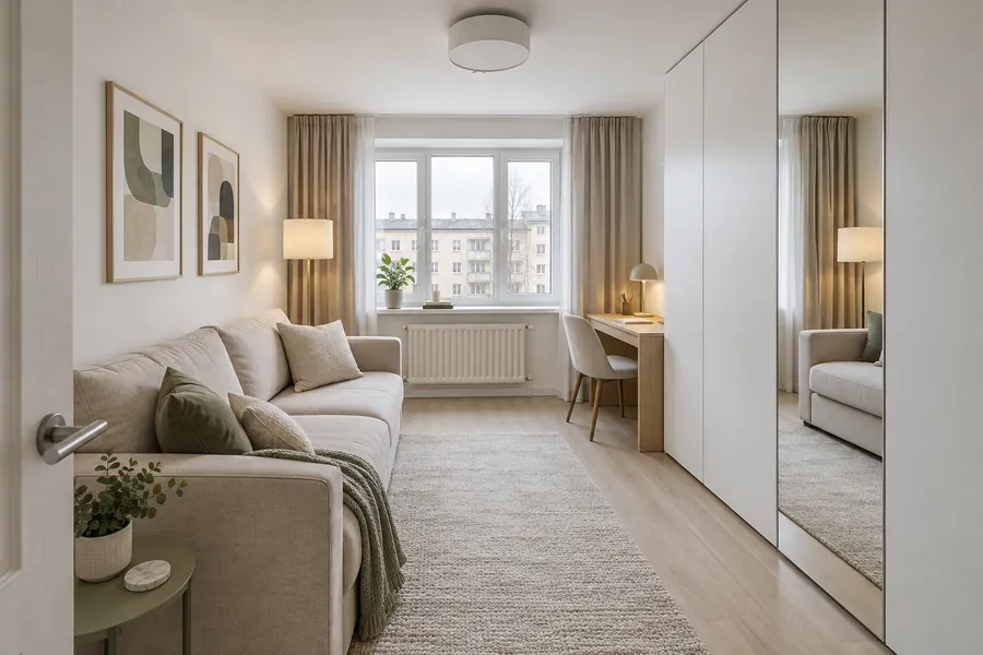 1-комнатная 31 м² — «Купчино»: комната